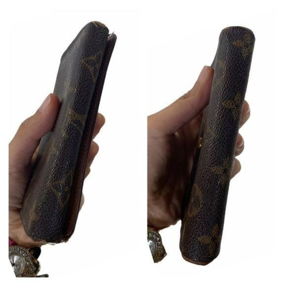 Authentic Louis Vuitton Wallet Porte Monnaie Billet Bifold Monogram LV Vintage - Picture 4 of 11